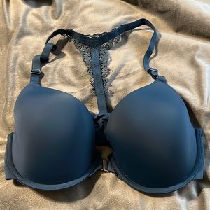 Soma 35D teal racer back style bra